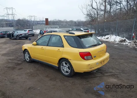 2003 Subaru Impreza Wrx from USA, damaged, VIN JF1GG29643H805511